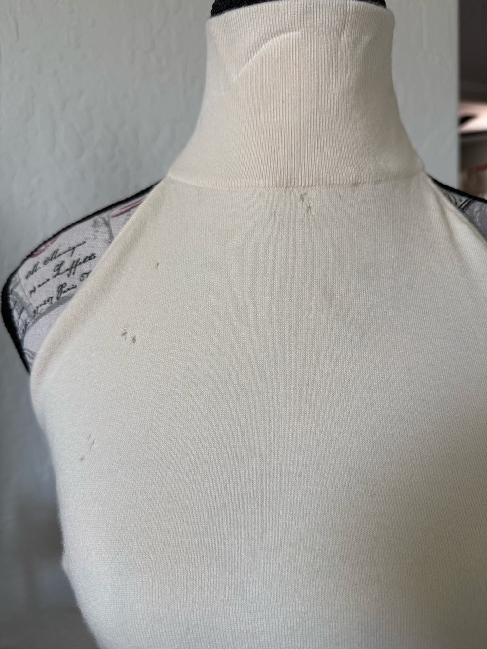 Ralph Lauren Cream Halter Tank Top - Picture 2 of 4